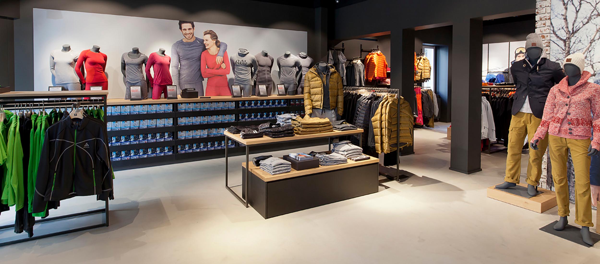 Textildruck Ladenbau