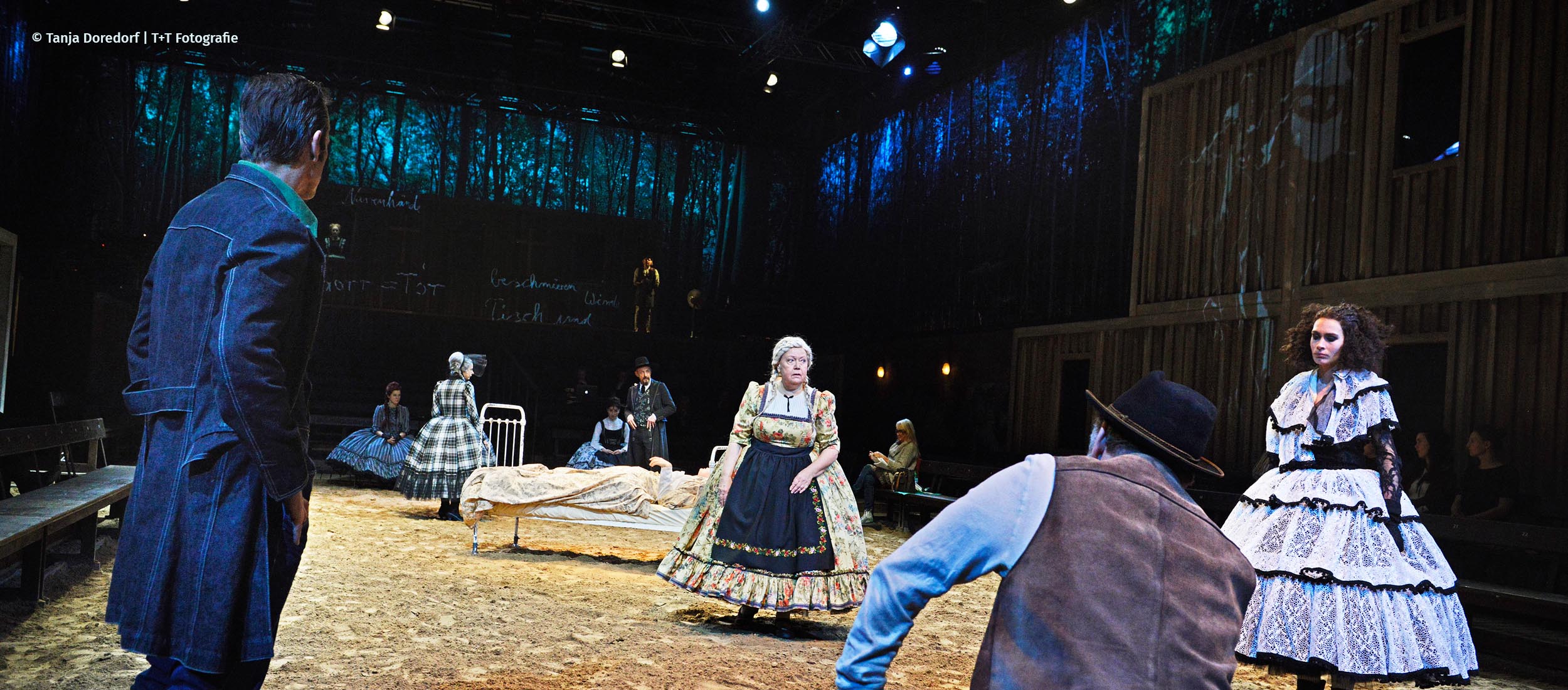 Textildruck Sublimation Theater Bühnenbild