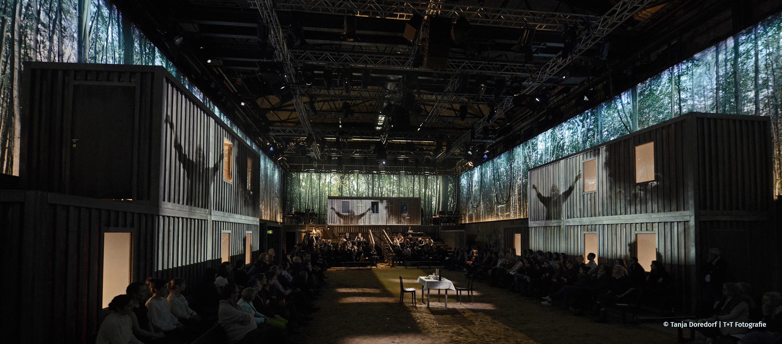 Textildruck Sublimation Theater Bühnenbild